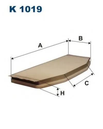 Фильтр, воздух во внутренном пространстве FILTRON купить