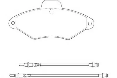 Комплект тормозных колодок, дисковый тормоз DURON купить