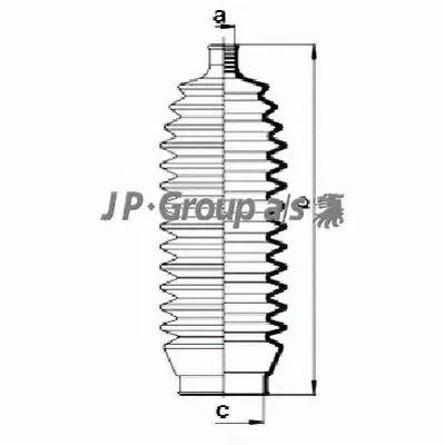 Комплект пылника, рулевое управление QH JP GROUP купить