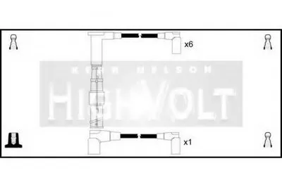 Комплект проводов зажигания HighVolt STANDARD купить