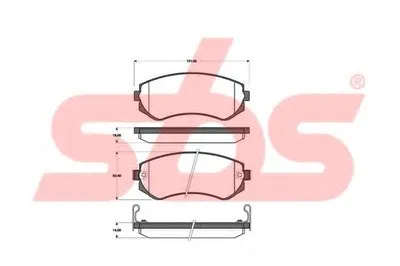 Комплект тормозных колодок, дисковый тормоз sbs купить