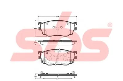 Комплект тормозных колодок, дисковый тормоз sbs купить