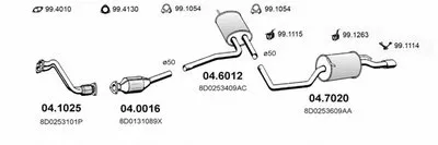 Система выпуска ОГ ASSO купить