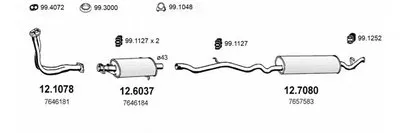 Система выпуска ОГ ASSO купить