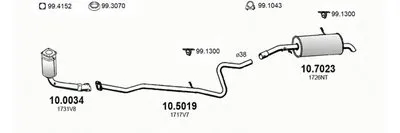 Система выпуска ОГ ASSO купить