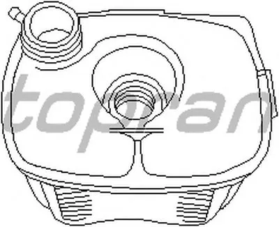 Компенсационный бак, охлаждающая жидкость TOPRAN купить