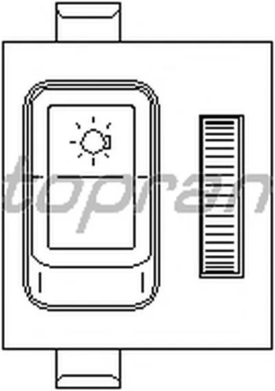 Выключатель, головной свет TOPRAN купить