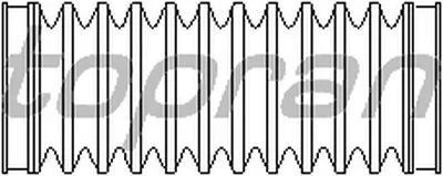 Пыльник, рулевое управление TOPRAN купить