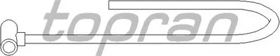 Шланг, вентиляция картера TOPRAN купить