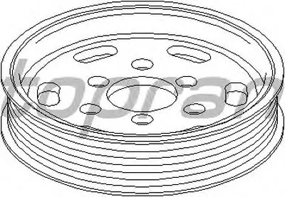 Ременный шкив, насос гидроусилителя TOPRAN купить