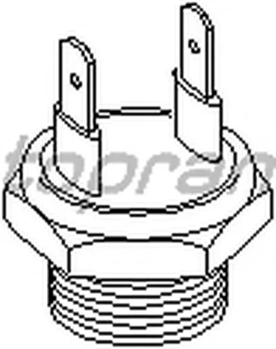 Термовыключатель, вентилятор радиатора TOPRAN купить