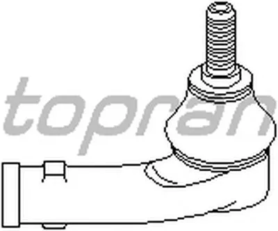 Наконечник поперечной рулевой тяги TOPRAN купить