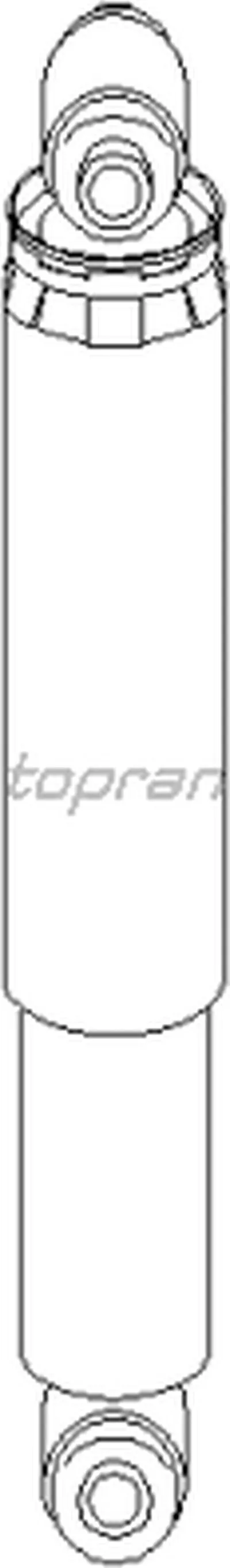 Амортизатор TOPRAN купить