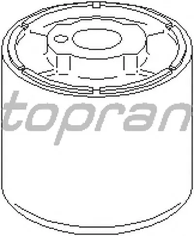 Втулка, балка моста TOPRAN купить