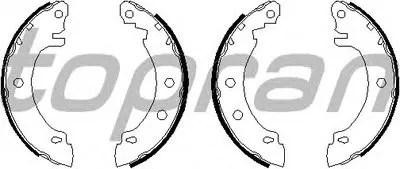 Комплект тормозных колодок TOPRAN купить