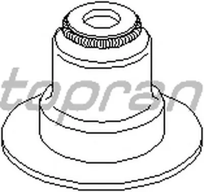 Уплотнительное кольцо, стержень кла TOPRAN купить