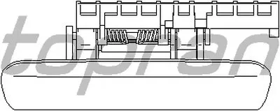 Ручка двери TOPRAN купить