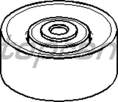 Паразитный / ведущий ролик, поликлиновой ремень TOPRAN купить