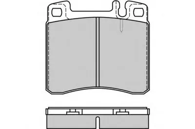 Комплект тормозных колодок, дисковый тормоз E.T.F. купить
