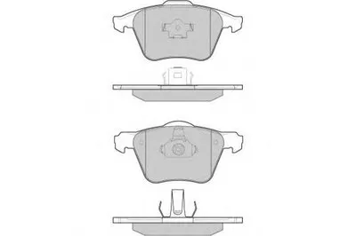 Комплект тормозных колодок, дисковый тормоз E.T.F. купить