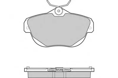 Комплект тормозных колодок, дисковый тормоз E.T.F. купить