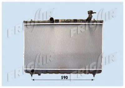 Радиатор, охлаждение двигателя FRIGAIR купить