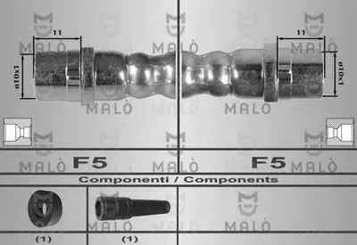 Тормозной шланг MALÒ купить