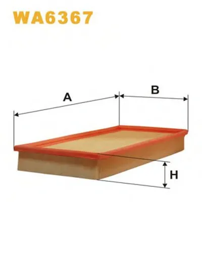 Воздушный фильтр WIX FILTERS купить