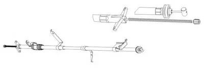 Трос, стояночная тормозная система CEF купить