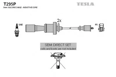 Комплект проводов зажигания TESLA купить