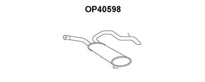 Глушитель выхлопных газов конечный VENEPORTE купить