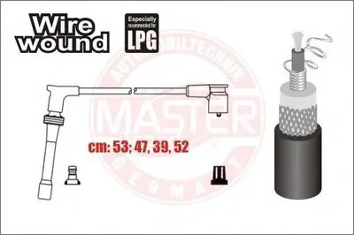 Комплект проводов зажигания WIRE WOUND MASTER-SPORT купить