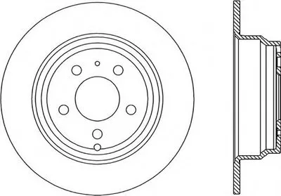 Тормозной диск ADAPTIVE OPEN PARTS купить