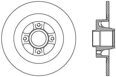 Тормозной диск RADIANCE OPEN PARTS купить