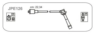 Комплект проводов зажигания JANMOR купить