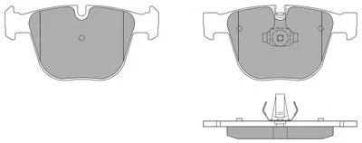 Комплект тормозных колодок, дисковый тормоз FREMAX купить