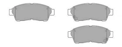 Комплект тормозных колодок, дисковый тормоз FREMAX купить