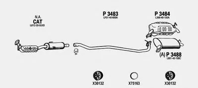 Система выпуска ОГ FENNO купить