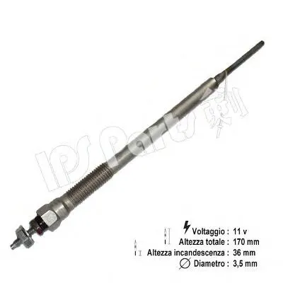Изолятор, свеча накаливания IPS Parts IPS Parts купить