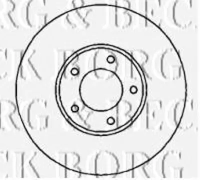 Тормозной диск BORG & BECK купить