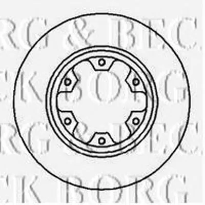 Тормозной диск BORG & BECK купить
