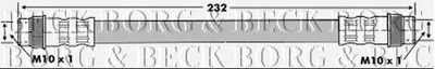 Тормозной шланг BORG & BECK купить