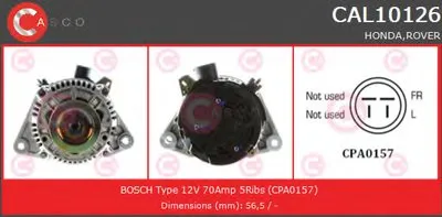 Генератор BRAND NEW SERIES CASCO купить