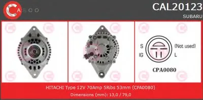 Генератор BRAND NEW SERIES CASCO купить