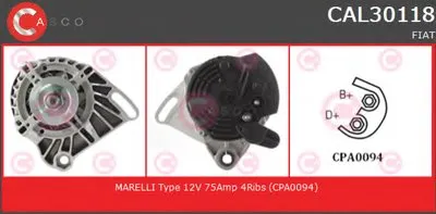 Генератор BRAND NEW SERIES CASCO купить