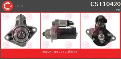 Стартер GENUINE SERIES CASCO купить