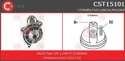 Стартер BRAND NEW SERIES CASCO купить