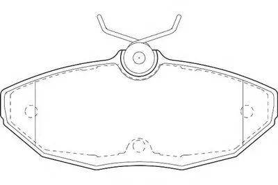 Комплект тормозных колодок, дисковый тормоз WAGNER купить