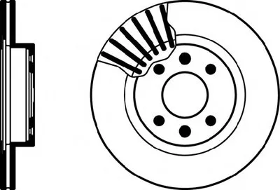 Тормозной диск HELLA PAGID купить