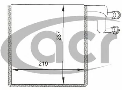 Испаритель, кондиционер ACR купить